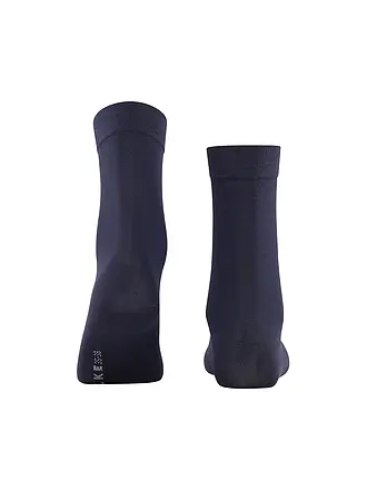FALKE | Chaussettes COTTON TOUCH crème | dunkelblau